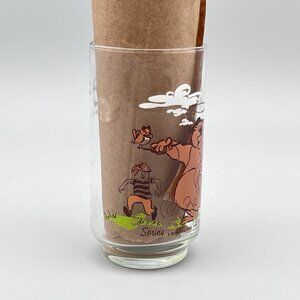 Vintage 1977 LK's Pierre the Bear Series "Spring" 5" Libbey Juice Glass